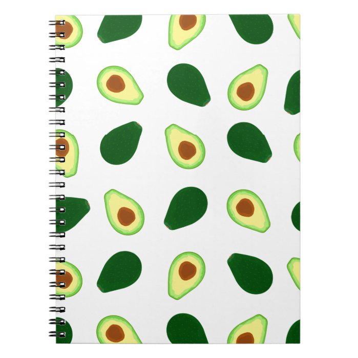 Avocado Print Spiral Notebook