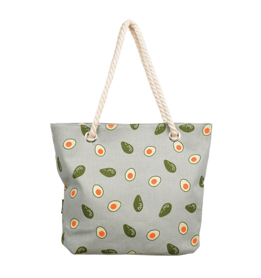 Avocado Print Tote Bag