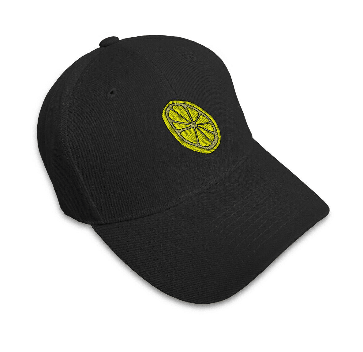 Lemon Print Baseball Cap