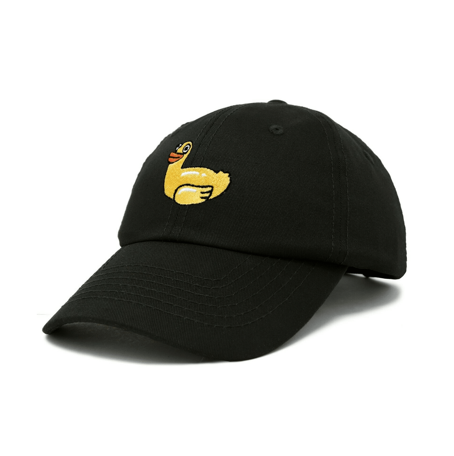 Rubber Duck Print Baseball Buckle Slide Cap