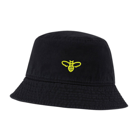 Bee Print Fisherman Bucket Hat