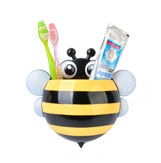 Bee Print Toothbrush Holder