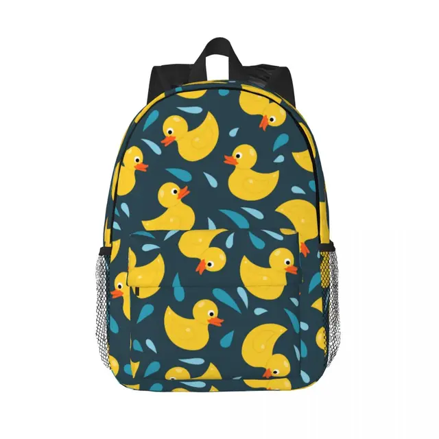 Rubber Duck Print Backpack (15" in)