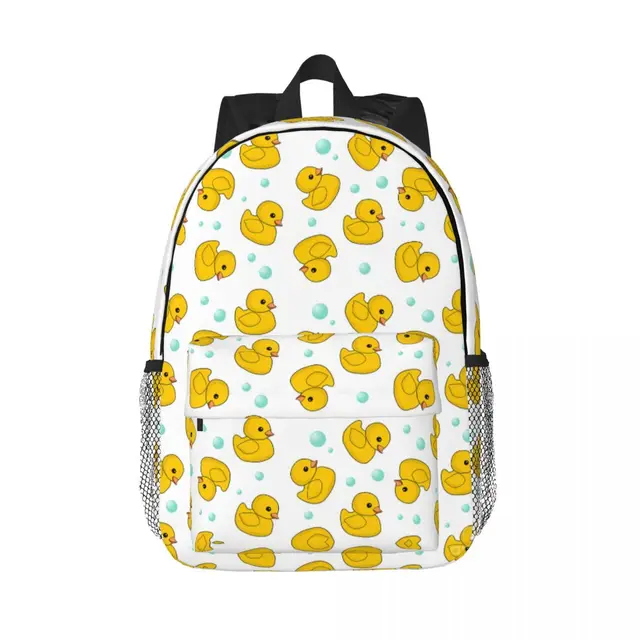 Rubber Duck Print Backpack (15" in)