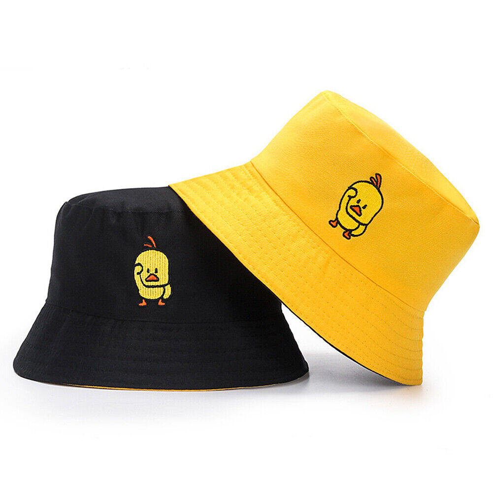 Rubber Duck Print Fisherman Bucket Hat