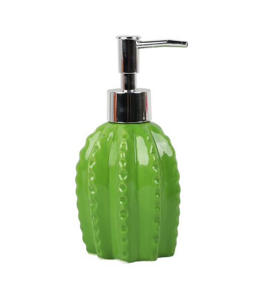 Cactus Print Soap Dispenser