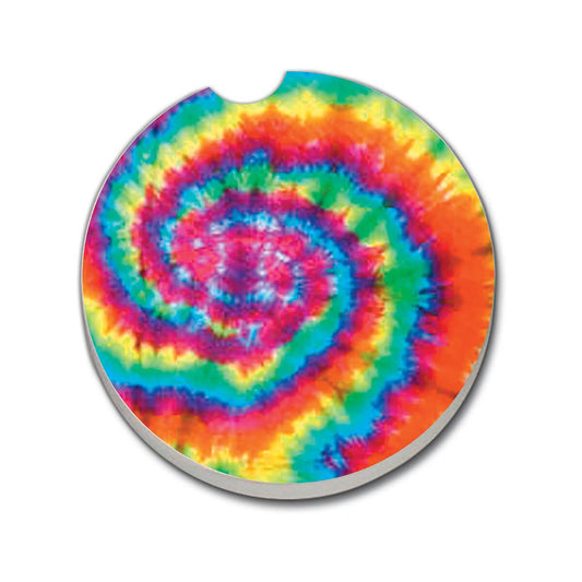 Tie Dye Car Coasters (2 Pack)