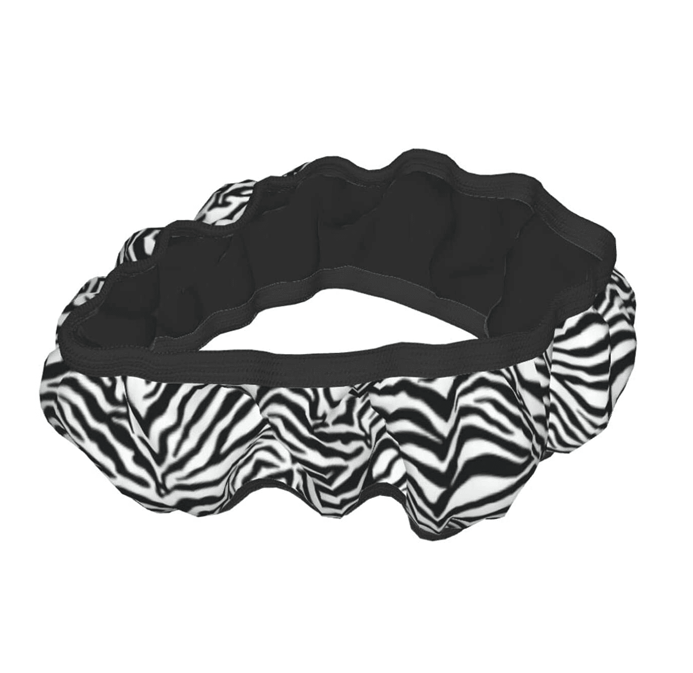 Zebra Print Car Steering Wheel Cover 14-15in