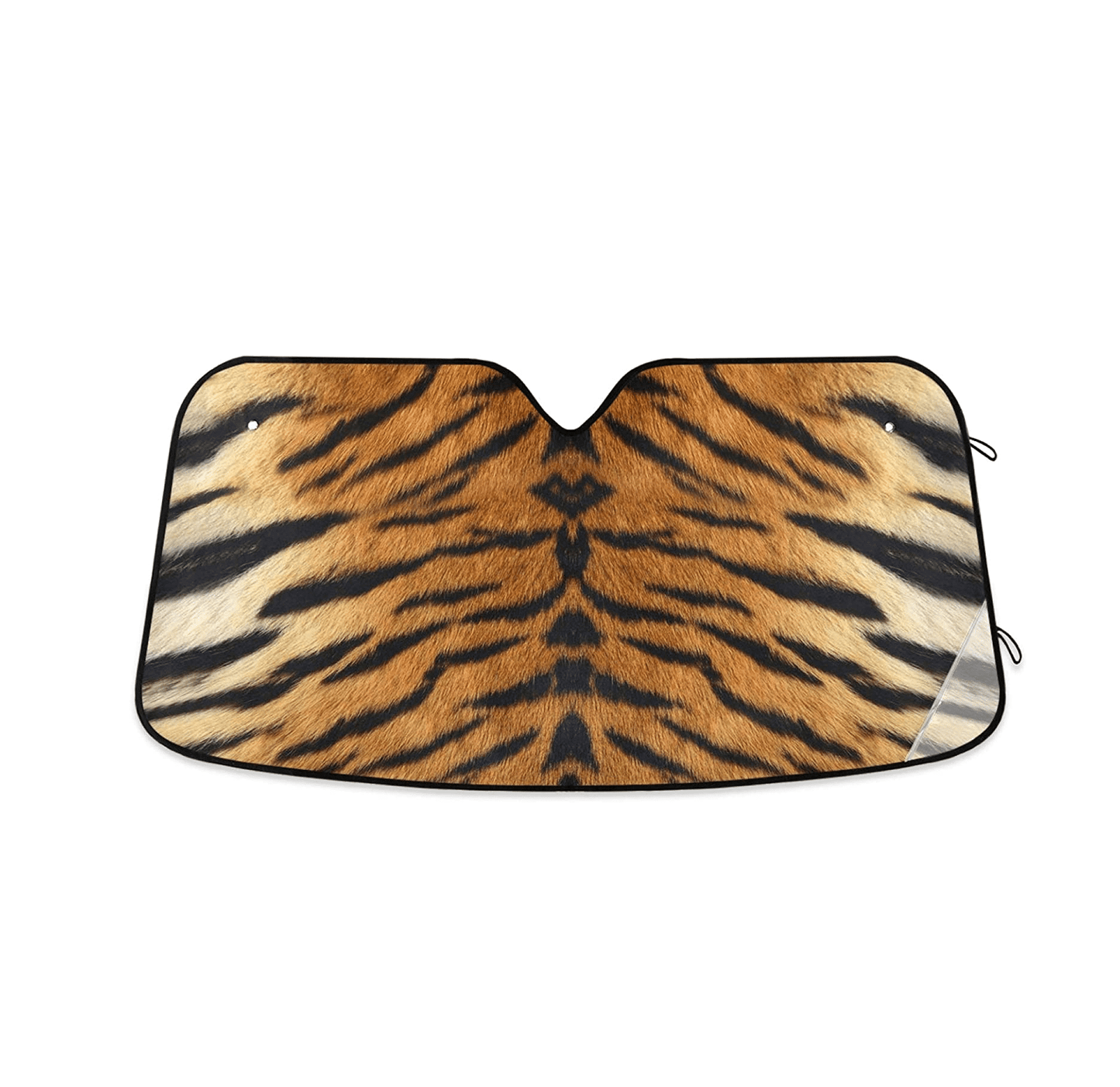 Tiger Print Car Windshield Sun Shade