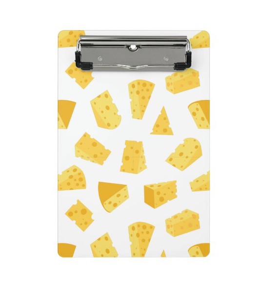 Cheese Print Clipboard