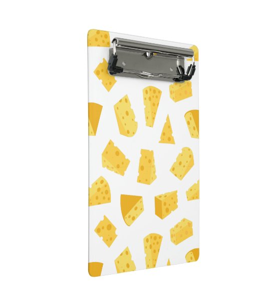 Cheese Print Clipboard