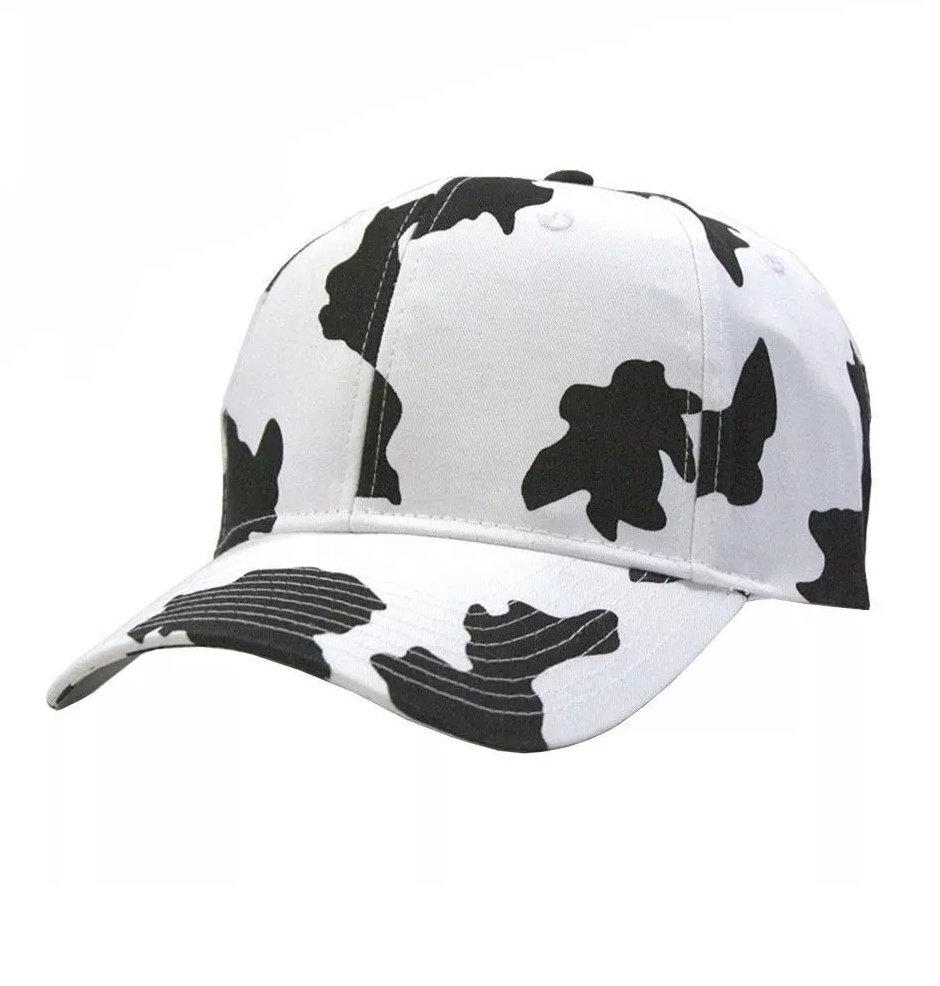 Cow Print Baseball Cap