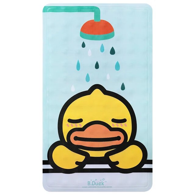 Rubber Duck Print Shower Mat