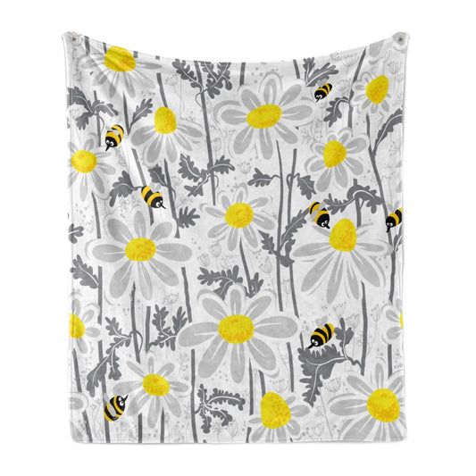 Daisy Throw Blanket