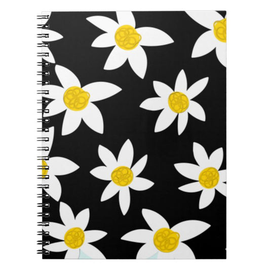 Daisy Spiral Notebook