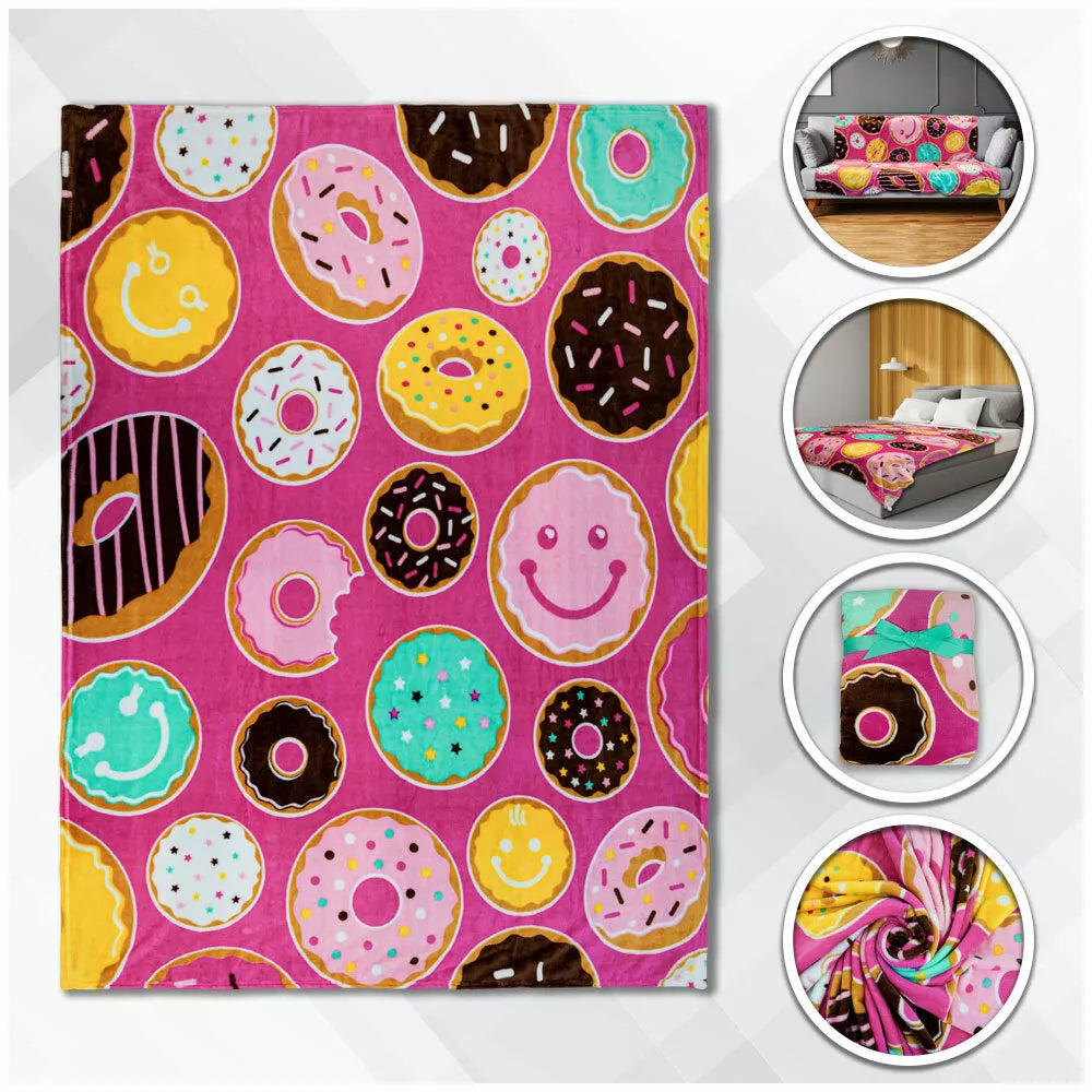 Donut Throw Blanket