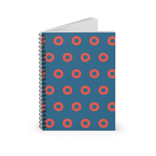 Donut Spiral Notebook (120 pages)