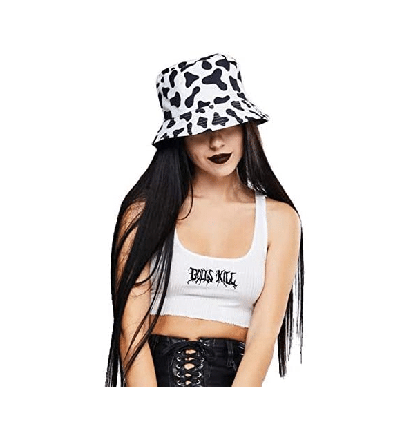 Cow Print Fisherman Bucket Hat