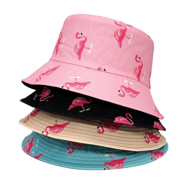 Flamingo Fisherman Bucket Hat