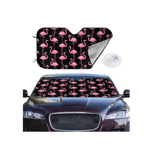 Flamingo Car Sun Shade