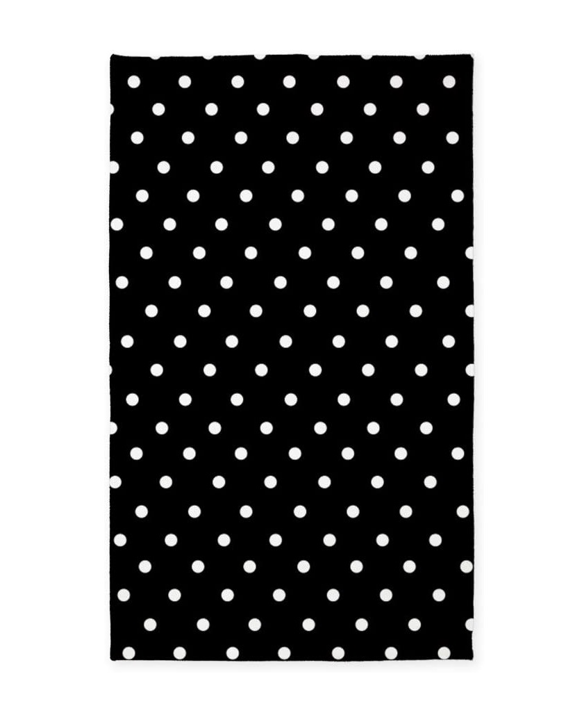 Polka Dot Print Floor Runner (3'X5')