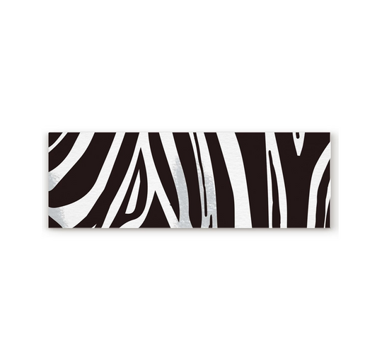 Zebra Print Floor Runner (1ct - 6' x 2' ft)