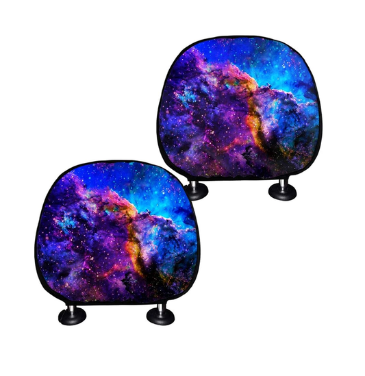 Galaxy Car Headrest Cover Protectors