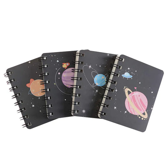 Galaxy Mini Spiral Notebook