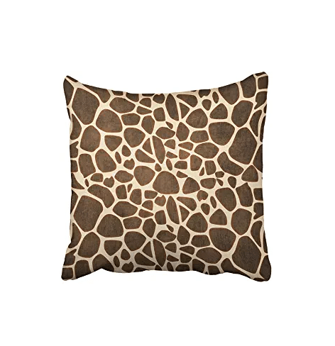 Giraffe Throw Pillowcase Covers (2 Pack)