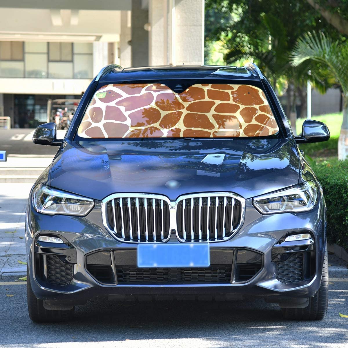 Giraffe Car Windshield Sun Shade