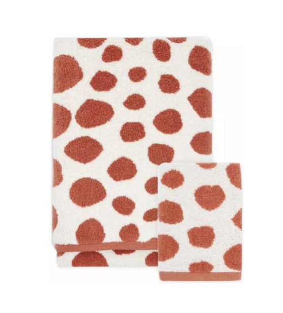 Giraffe Print Towels