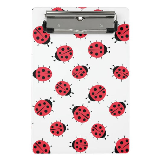 Ladybug Print Clipboard