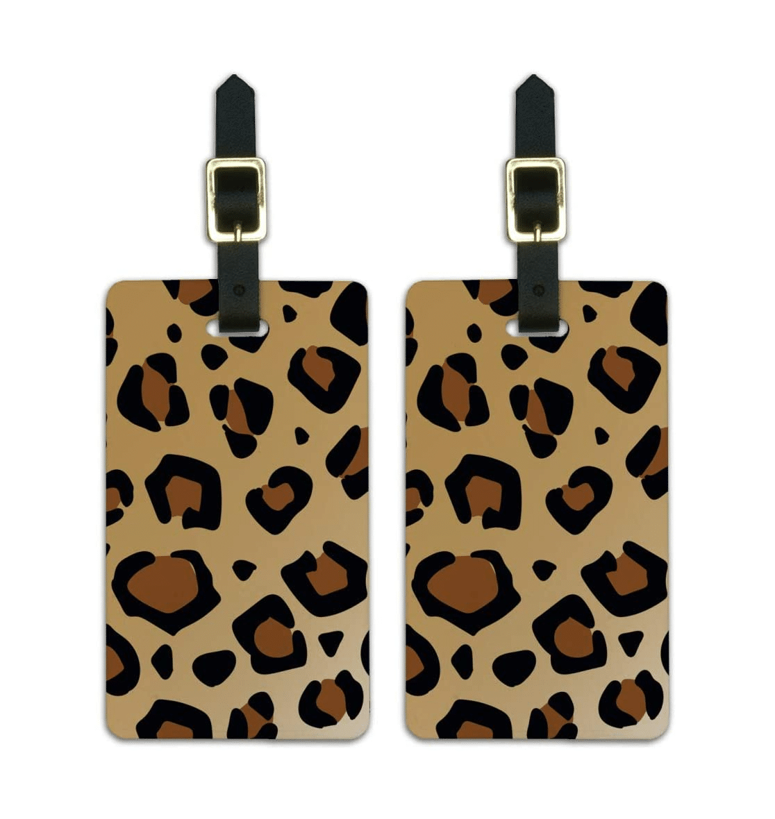 Leopard Print Luggage Tags (2-Pack)