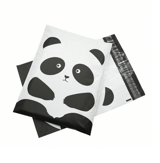 Panda Print Bubble Mailers (25 Pack)