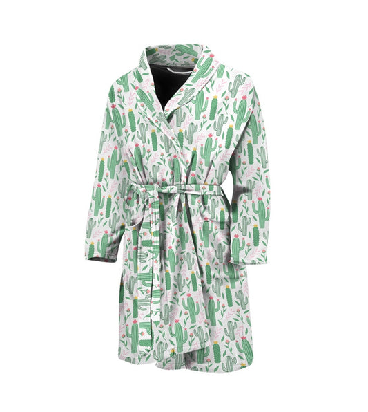 Cactus Print Bathrobe