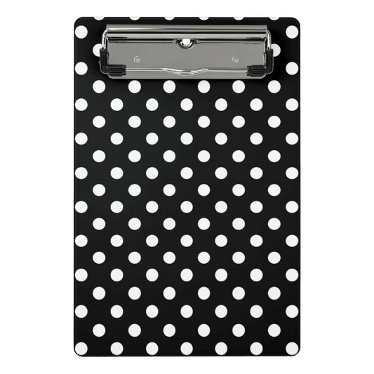 Polka Dot Print Clipboard