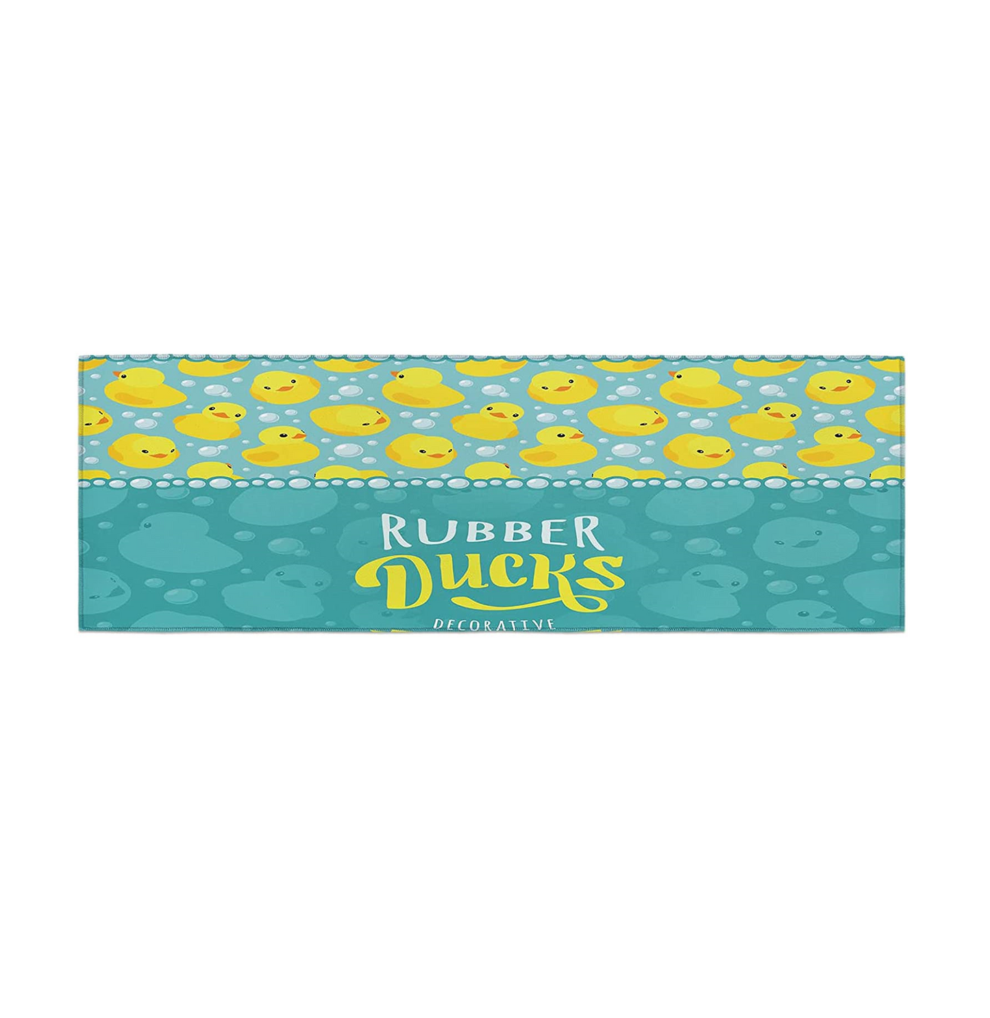 Rubber Duck Print Floor Runner (19.7x47.2")