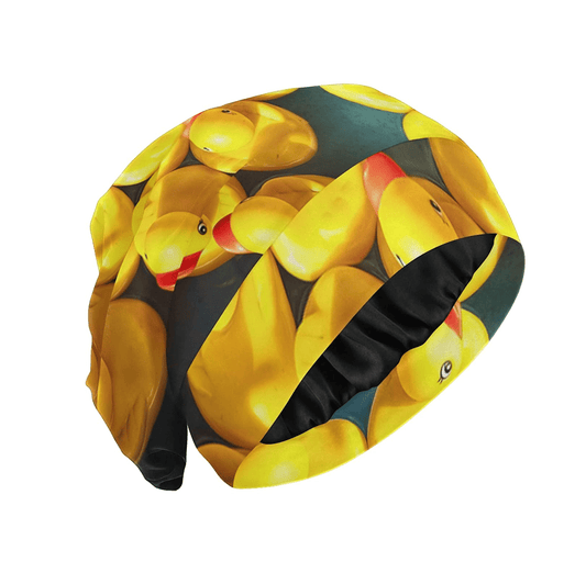 Rubber Duck Print Sleeping Caps