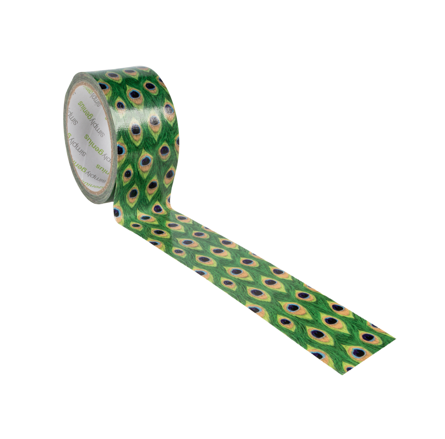 Peacock Print Duct Tape (10 yd)