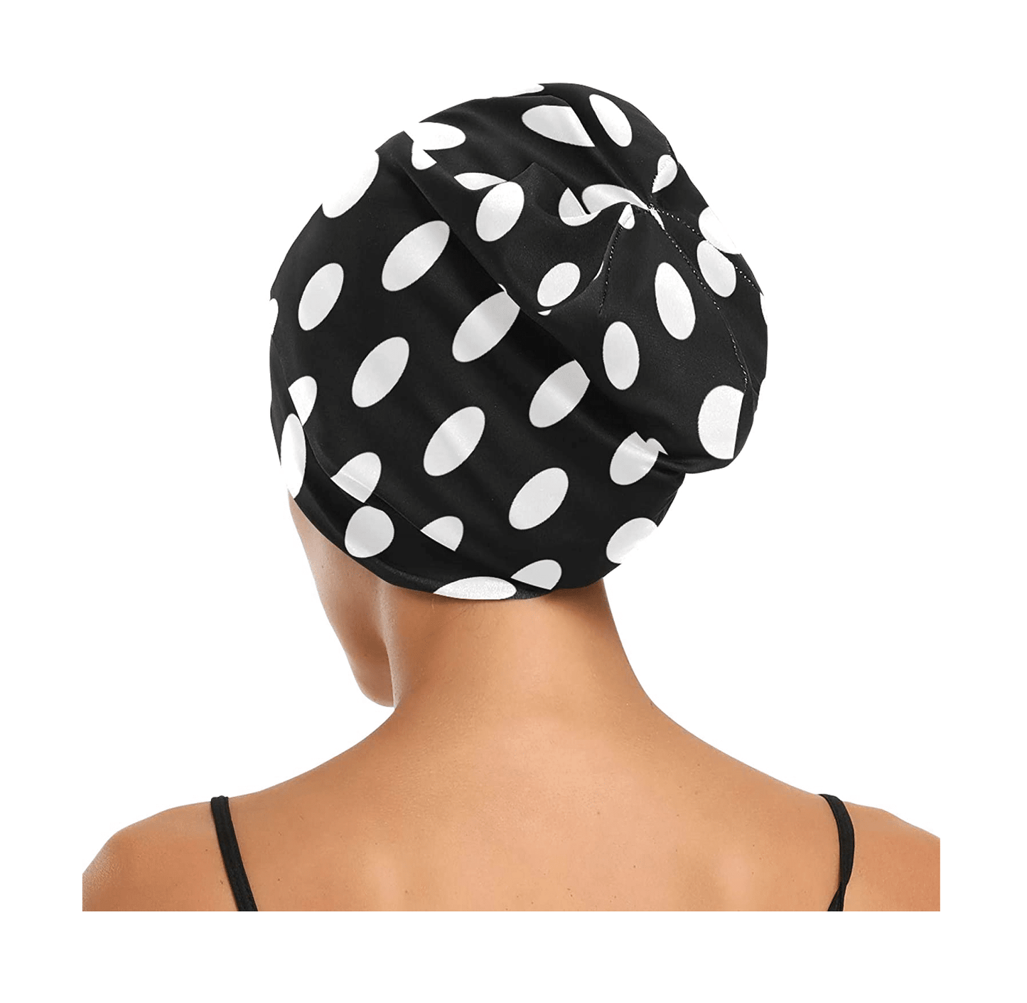 Polka Dot Print Sleeping Caps