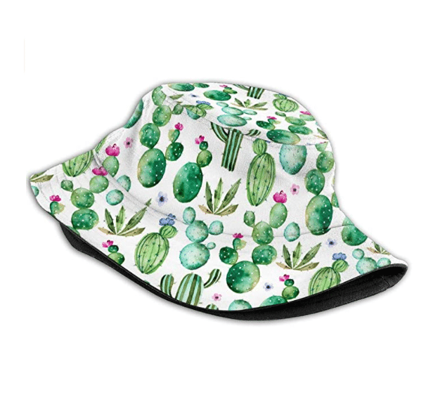 Cactus Print Reversible Fisherman Bucket Hat