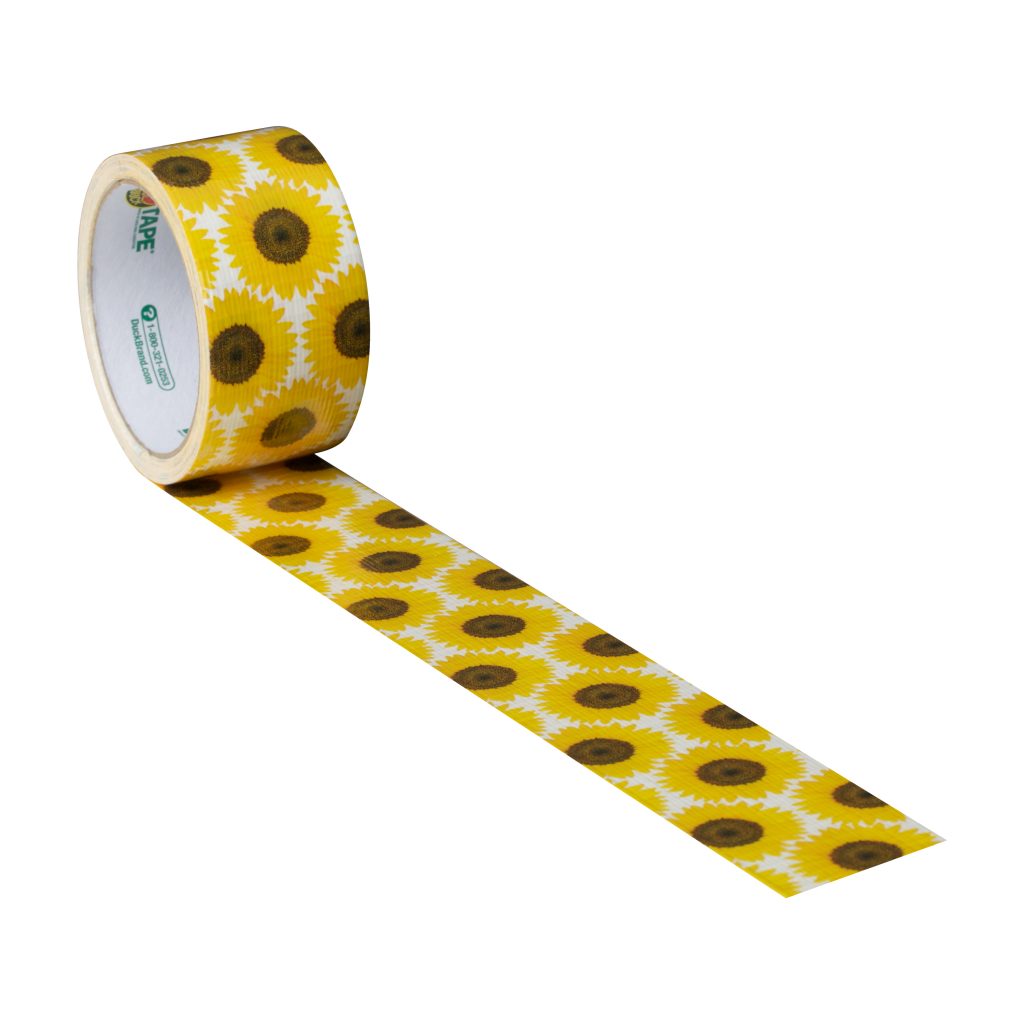 Sunflower Print Duct Tape (10 yds)