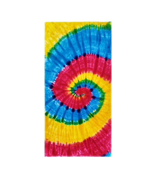 Tie Dye Print Bath Towels (30"x 60" in)