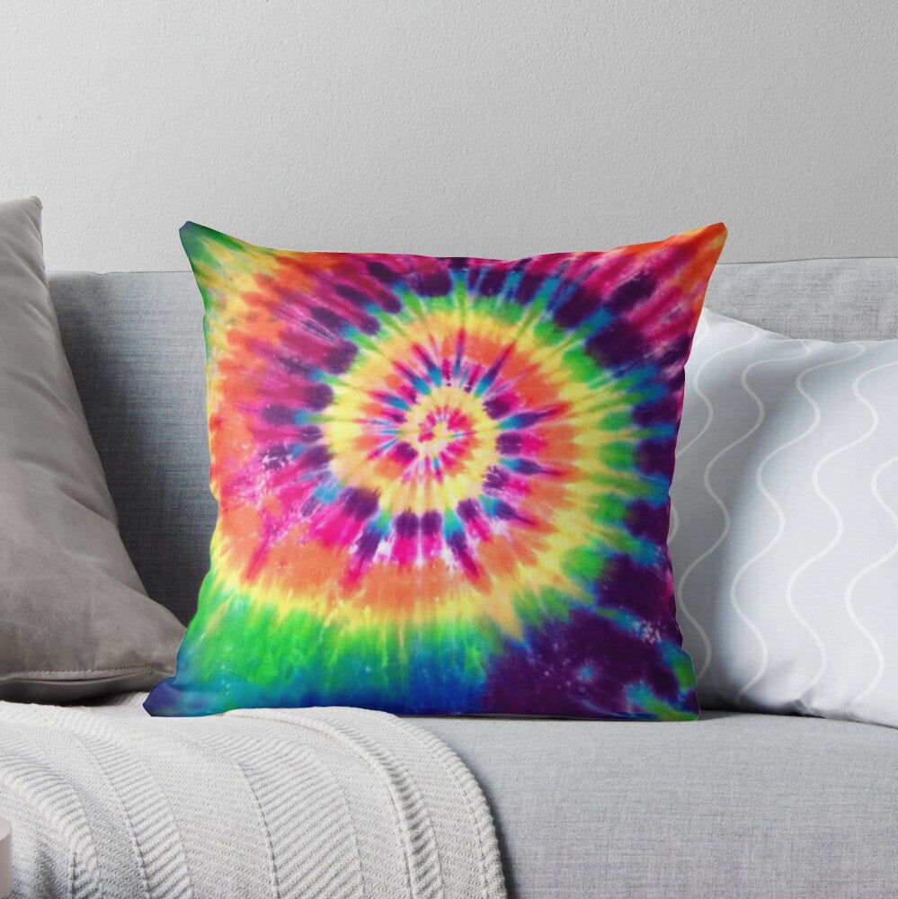 Tie Dye Throw Pillowcase Covers (2 Pack)