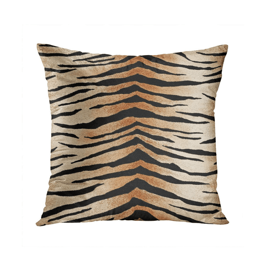 Tiger Print Throw Pillowcase Cover (2 Pack)