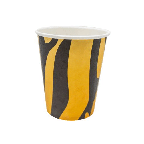 Tiger Print Party Cups (9oz - 8 ct)