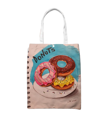 Donut Tote Bag