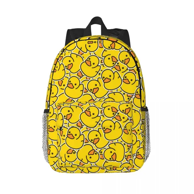 Rubber Duck Print Backpack (15" in)