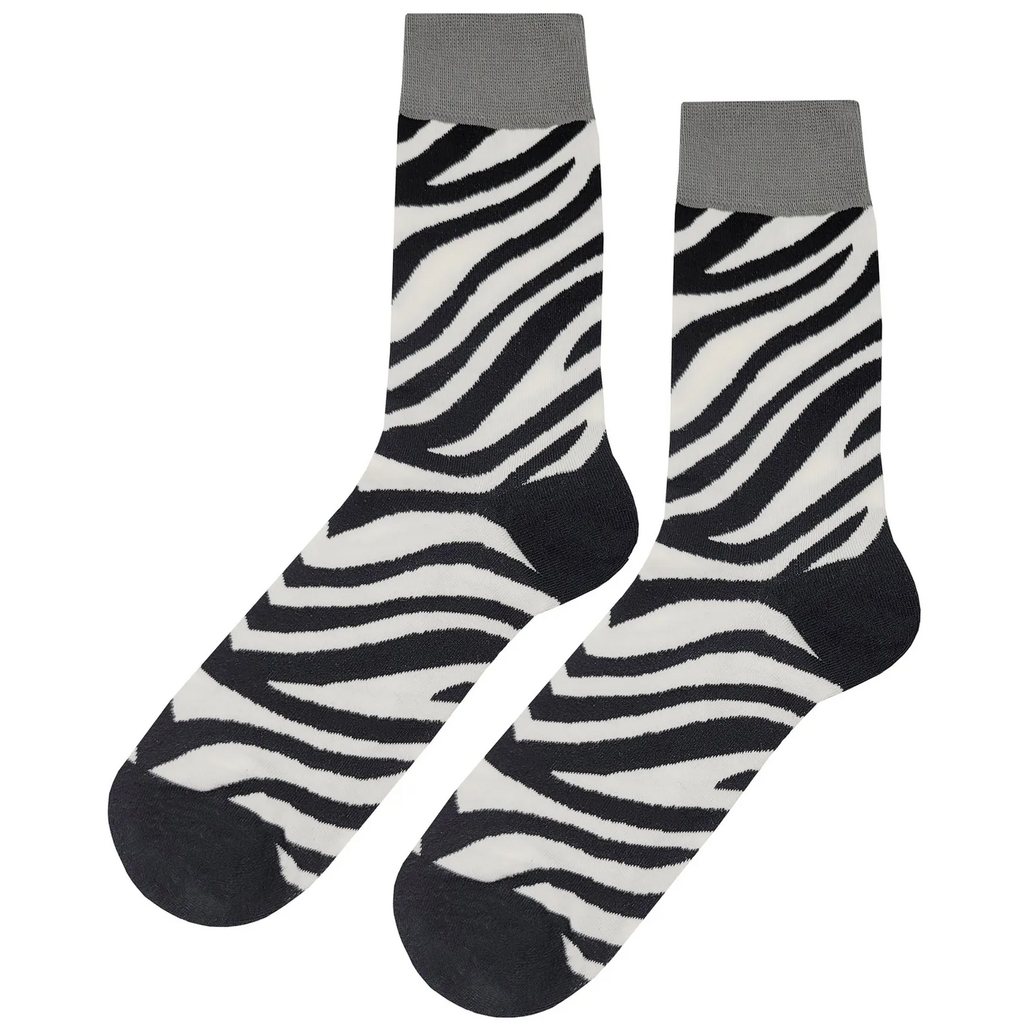 Zebra Print Socks